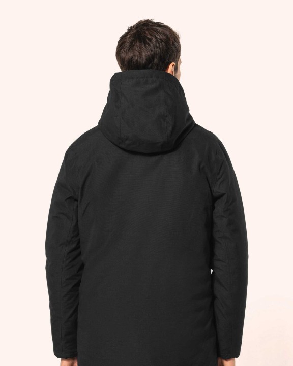 Jassen KARIBAN Waterdichte herenparka voor bedrukking &amp; borduring