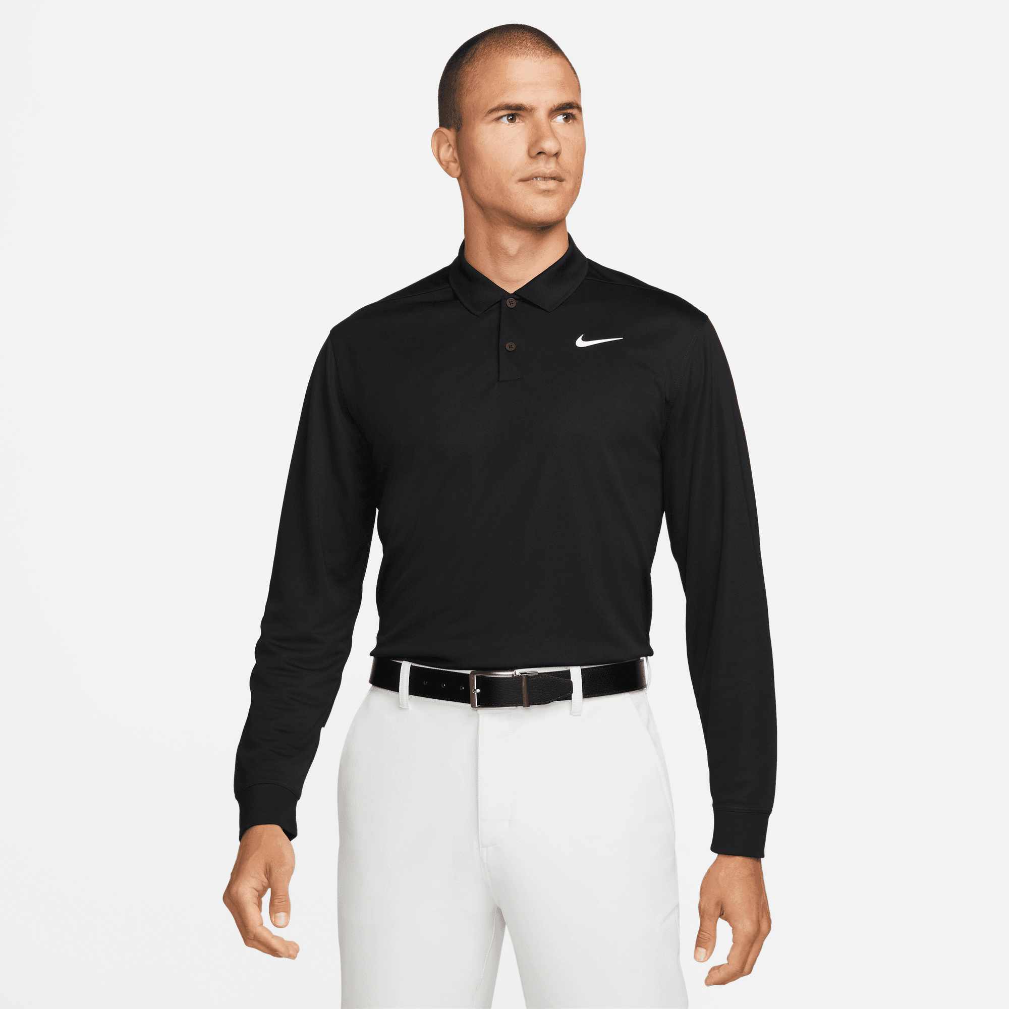 Polos personnalisable NIKE Nike Dri-FIT Victory solid long sleeve polo