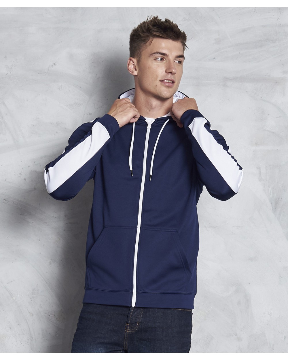 AWDIS SPORTS POLYESTER ZOODIE Sweatshirts personalisierbar