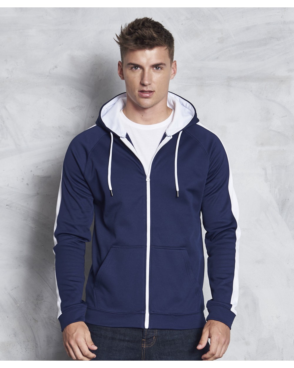 Sweaters & hoodies AWDIS SPORTS POLYESTER ZOODIE voor bedrukking &amp; borduring