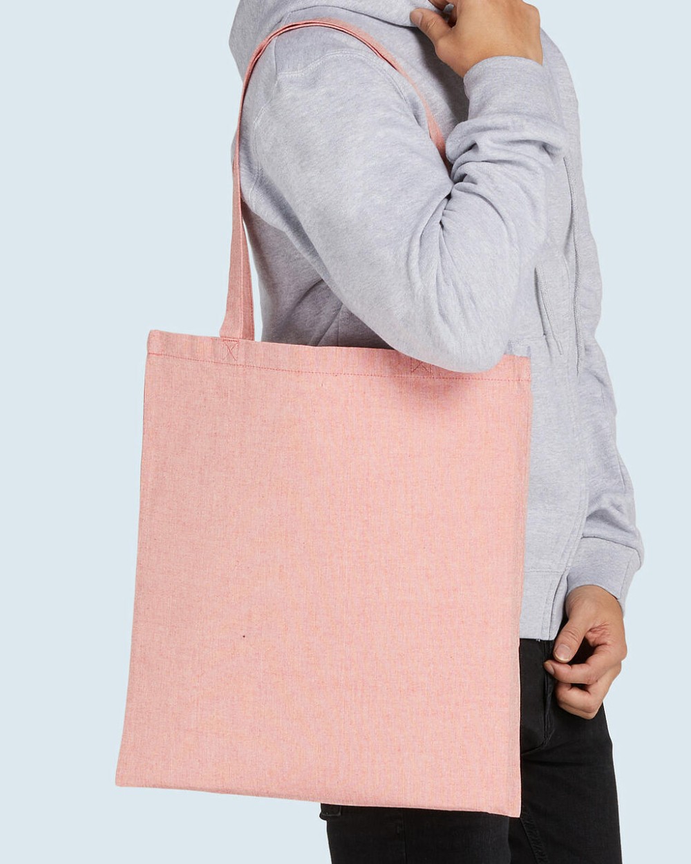 Tote bags personnalisable SG CLOTHING Recycled Cotton/Polyester Tote LH
