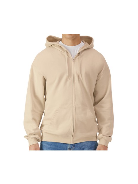 GILDAN SOFTSTYLE MIDWEIGHT FLEECE ADULT FULL ZIP HOODED SWEATSHIRT /api/colors/f4edc82d-a3af-4bc1-b175-0d271ac7e6e6 personnalisable