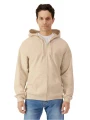 Sweat-shirts à personnaliser GILDAN SOFTSTYLE MIDWEIGHT FLEECE ADULT FULL ZIP HOODED SWEATSHIRT 