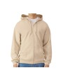 Sweaters & hoodies GILDAN SOFTSTYLE MIDWEIGHT FLEECE ADULT FULL ZIP HOODED SWEATSHIRT voor bedrukking &amp; borduring