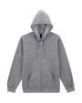 GILDAN SOFTSTYLE MIDWEIGHT FLEECE ADULT FULL ZIP HOODED SWEATSHIRT Sweatshirts personalisierbar