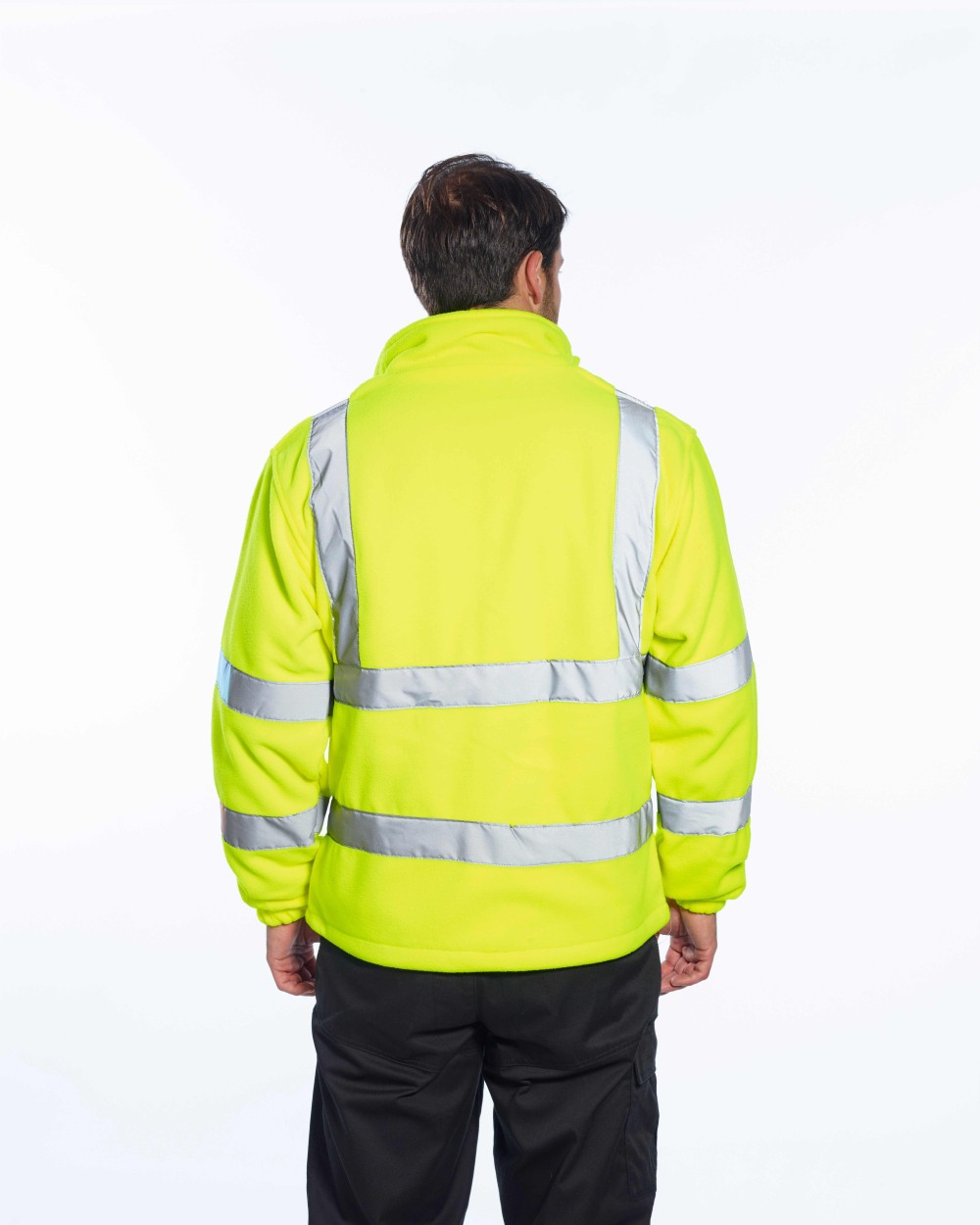 PORTWEST Hi-vis mesh-lined fleece (F300) Polar Fleeces personalisierbar
