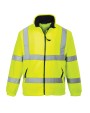 PORTWEST Hi-vis mesh-lined fleece (F300) Polar Fleeces personalisierbar