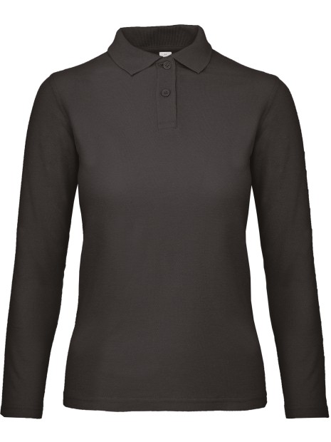 B&C Polo femme ID.001 manches longues /api/colors/b9fdad4a-5e94-45cb-8c03-c08b349b28c3 personnalisable