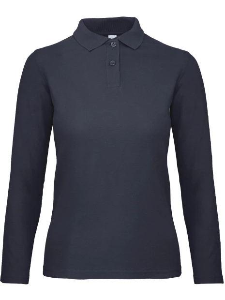 B&C Polo femme ID.001 manches longues /api/colors/b68891a9-1d28-4f7a-8deb-775c45027afd personnalisable