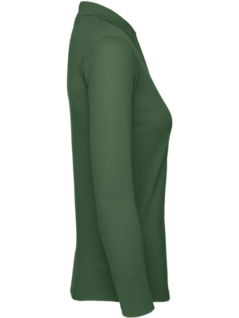 B&C Polo femme ID.001 manches longues /api/colors/703c36ed-7cf8-4ab1-a432-f578ca5c6bbd personnalisable