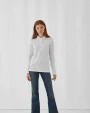 B&C ID.001 Ladies' long-sleeved polo shirt Poloshirts personalisierbar
