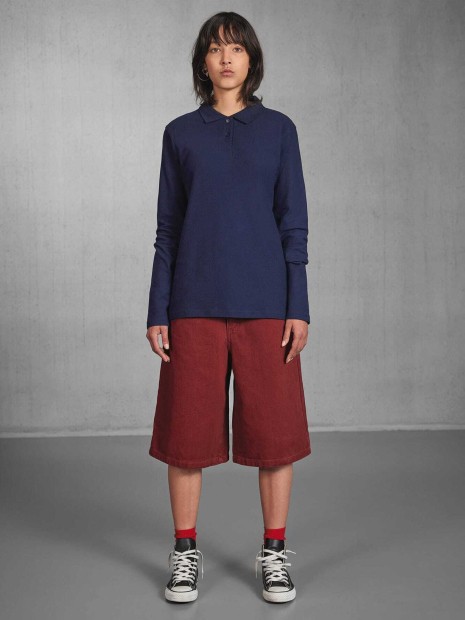 Polos à personnaliser B&C Polo femme ID.001 manches longues 