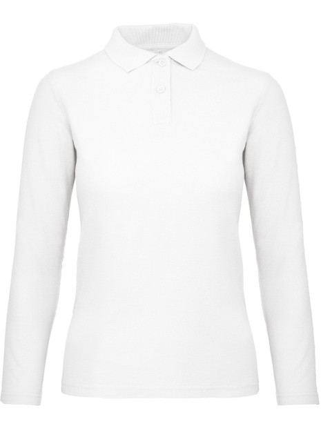 B&C Polo femme ID.001 manches longues /api/colors/7a92cd2d-10d2-40b4-928b-296bb7487506 personnalisable