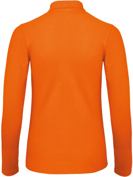 B&C Polo femme ID.001 manches longues /api/colors/d51260d5-b263-4200-988d-ee19f414959e personnalisable