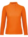 B&C Polo femme ID.001 manches longues /api/colors/d51260d5-b263-4200-988d-ee19f414959e personnalisable