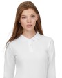 Polo's B&C ID.001 Ladies' long-sleeve polo shirt voor bedrukking &amp; borduring