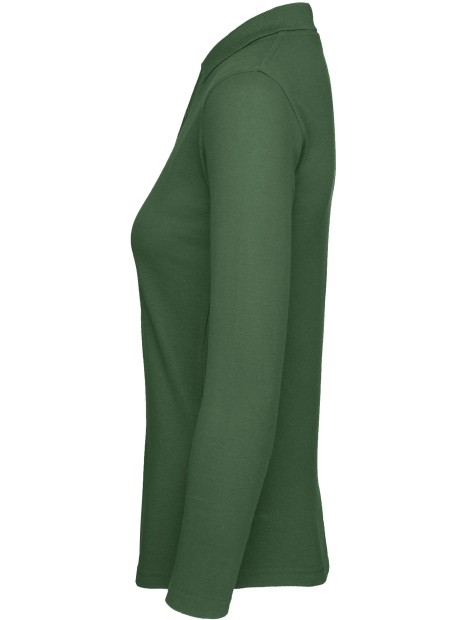 B&C Polo femme ID.001 manches longues /api/colors/703c36ed-7cf8-4ab1-a432-f578ca5c6bbd personnalisable