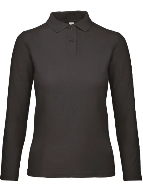 B&C Polo femme ID.001 manches longues /api/colors/b9fdad4a-5e94-45cb-8c03-c08b349b28c3 personnalisable