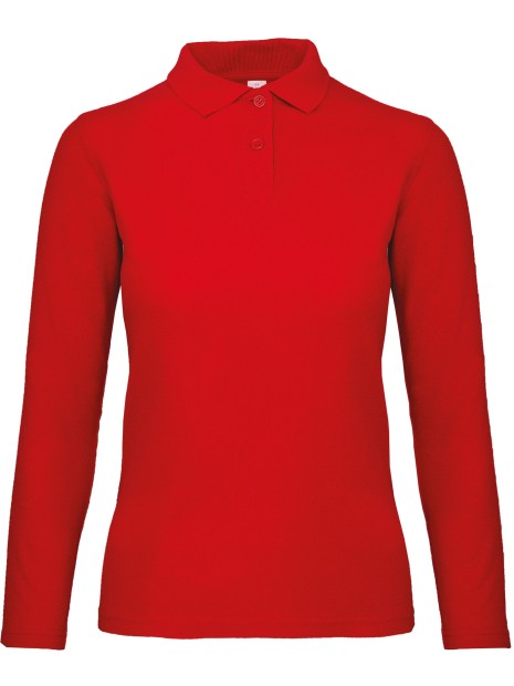 B&C Polo femme ID.001 manches longues /api/colors/c953313a-9c9d-493b-934e-ddcf8fada2ae personnalisable