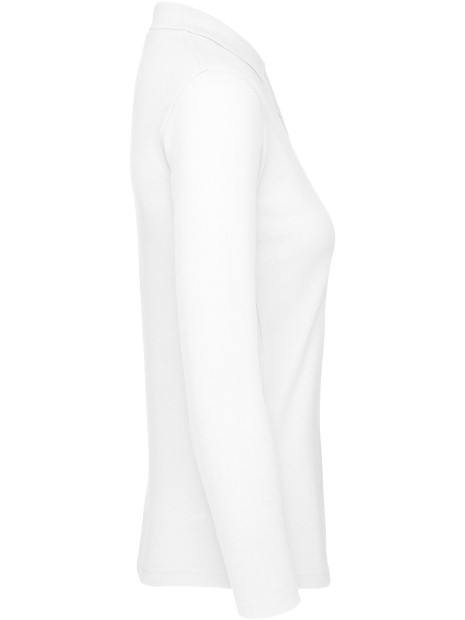 B&C Polo femme ID.001 manches longues /api/colors/7a92cd2d-10d2-40b4-928b-296bb7487506 personnalisable