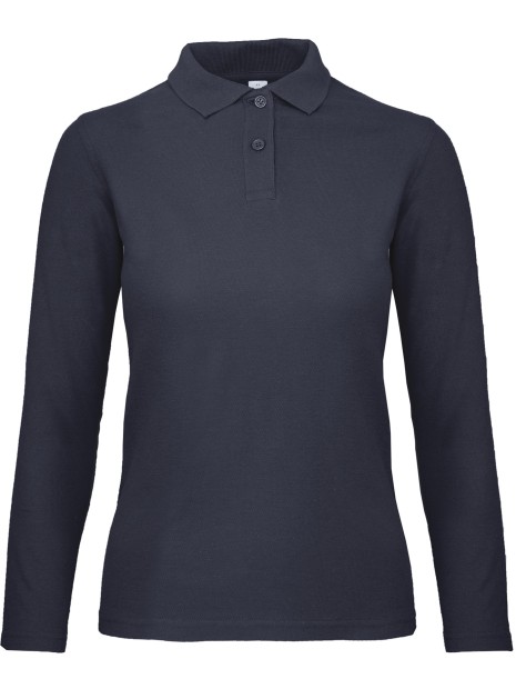 B&C Polo femme ID.001 manches longues /api/colors/b68891a9-1d28-4f7a-8deb-775c45027afd personnalisable