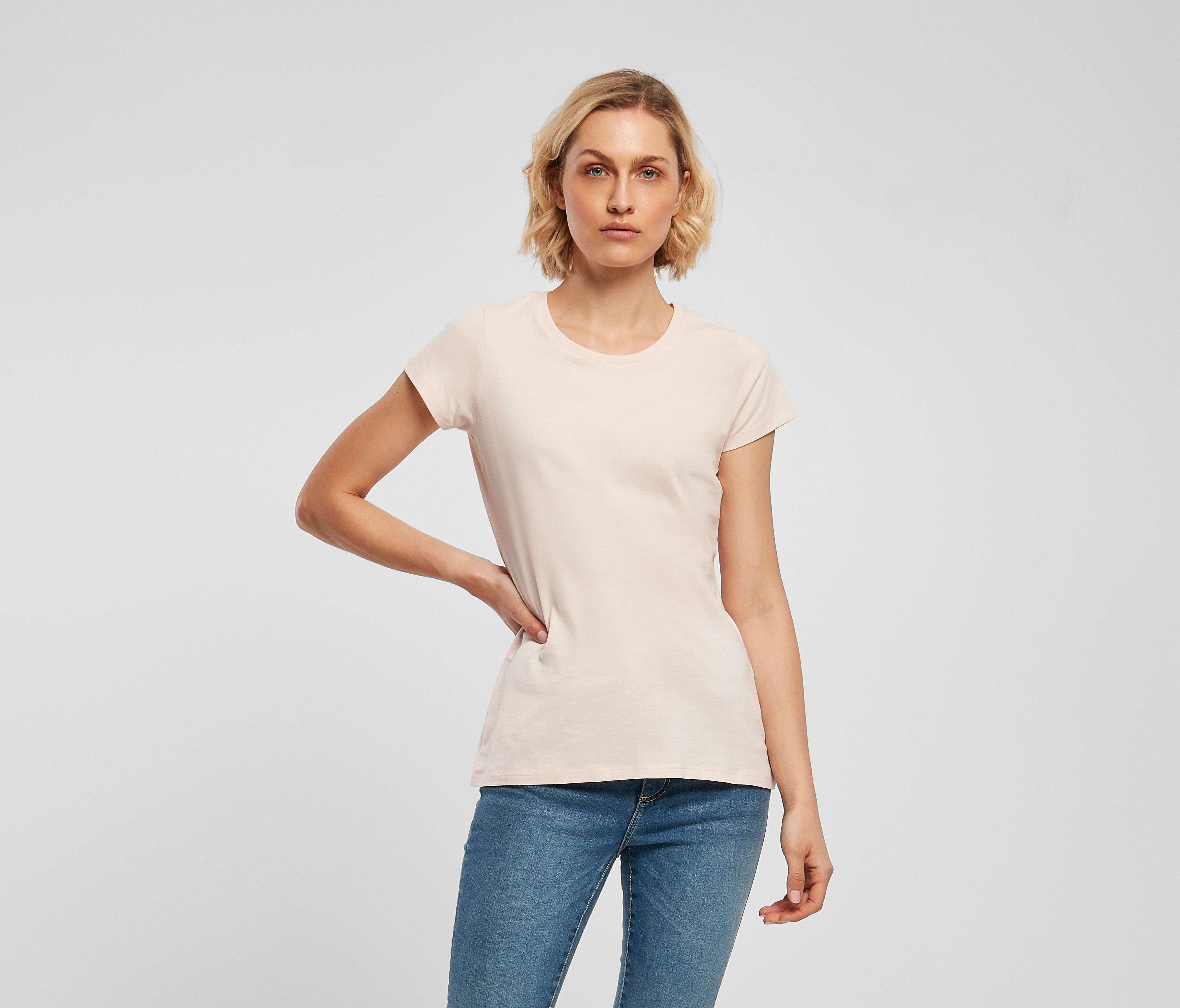 BUILD YOUR BRAND LADIES BASIC TEE T-Shirts personalisierbar