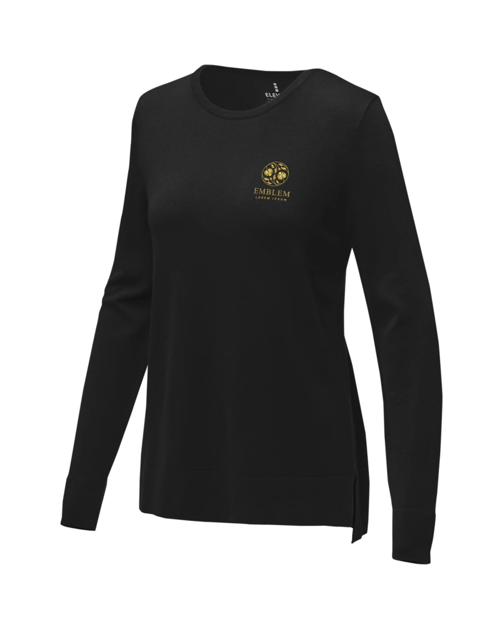 Pulls personnalisable ELEVATE Pull à col ras du cou Merrit pour femme