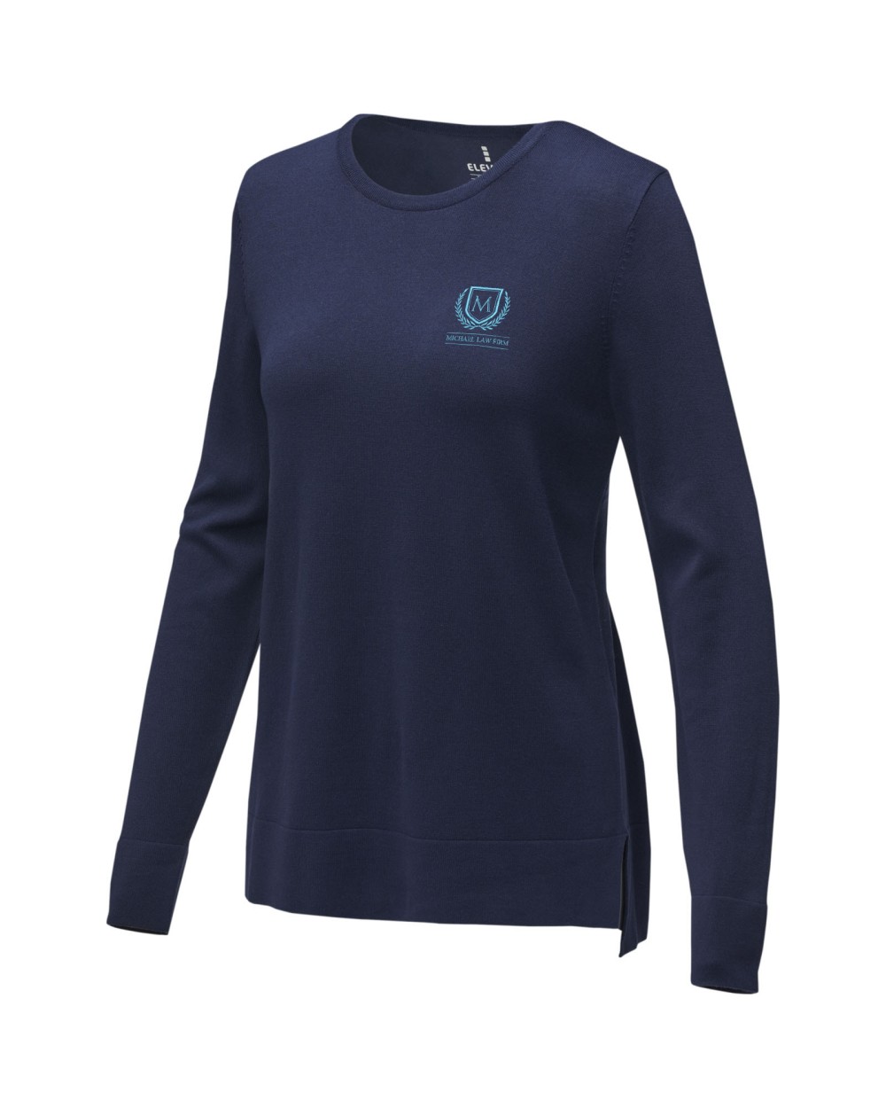 Pulls personnalisable ELEVATE Pull à col ras du cou Merrit pour femme