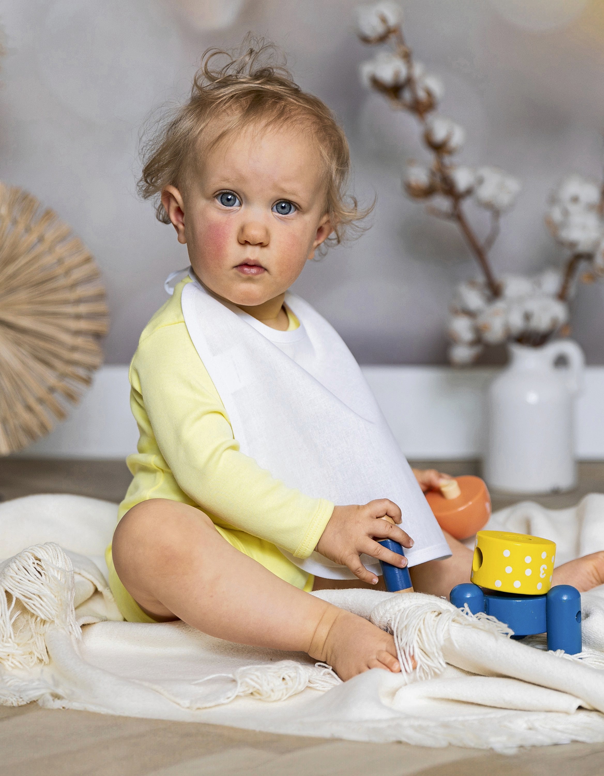 Baby artikelen LINK KIDS WEAR Baby Bib voor bedrukking &amp; borduring