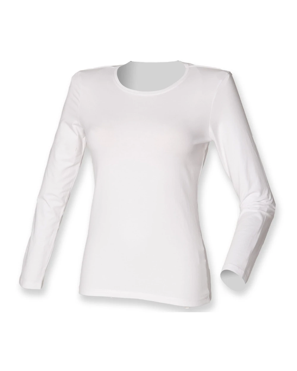 SKINNIFIT LADIES FEEL GOOD LONG SLEEVED STRETCH T T-Shirts personalisierbar