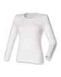 SKINNIFIT LADIES FEEL GOOD LONG SLEEVED STRETCH T T-Shirts personalisierbar