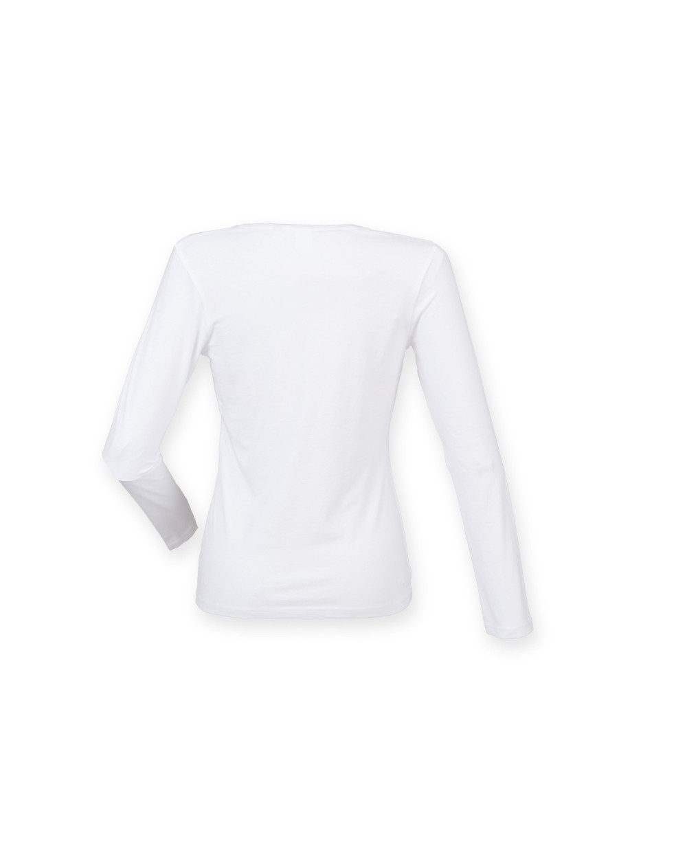 T-shirts SKINNIFIT LADIES FEEL GOOD LONG SLEEVED STRETCH T voor bedrukking &amp; borduring