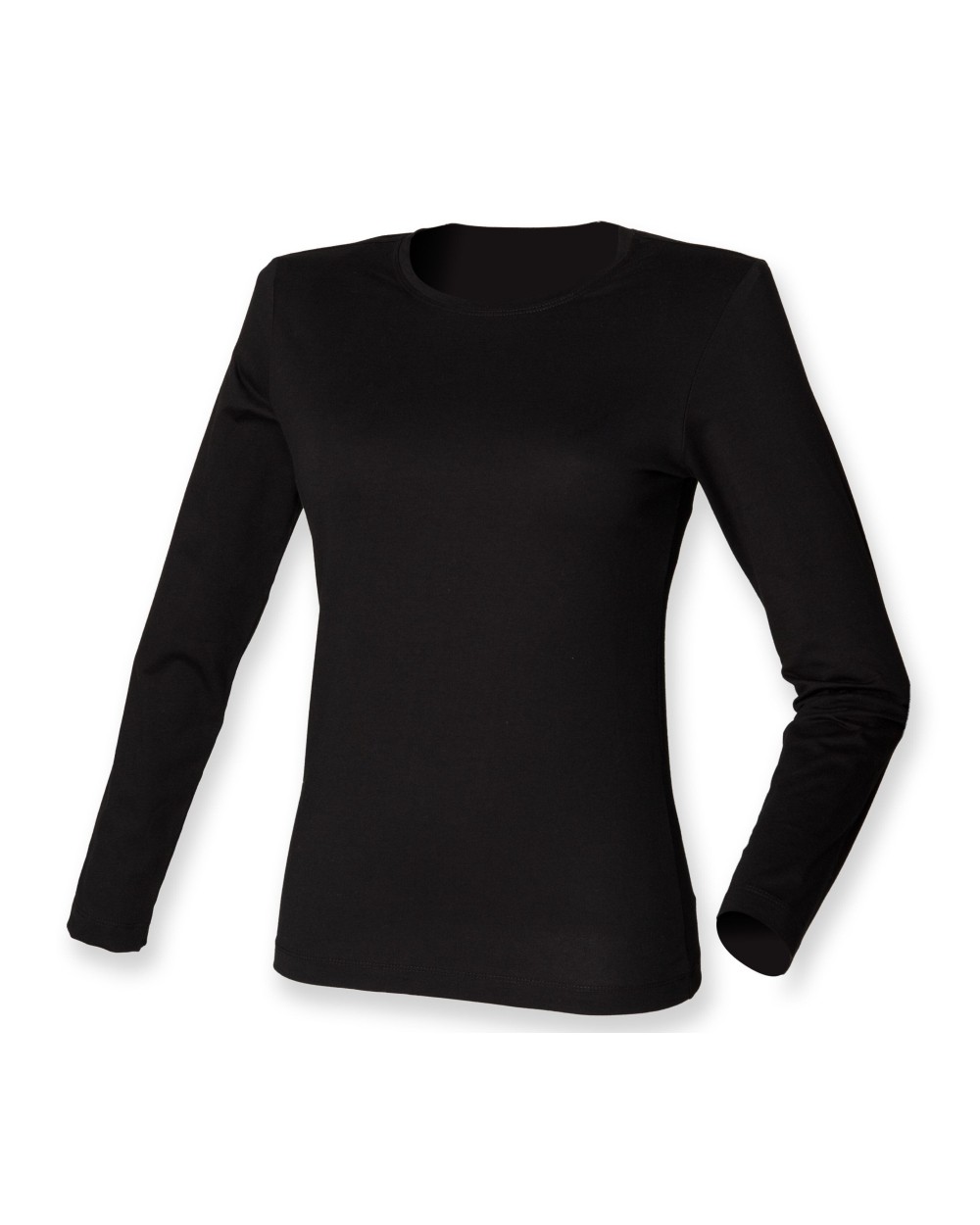 SKINNIFIT LADIES FEEL GOOD LONG SLEEVED STRETCH T T-Shirts personalisierbar