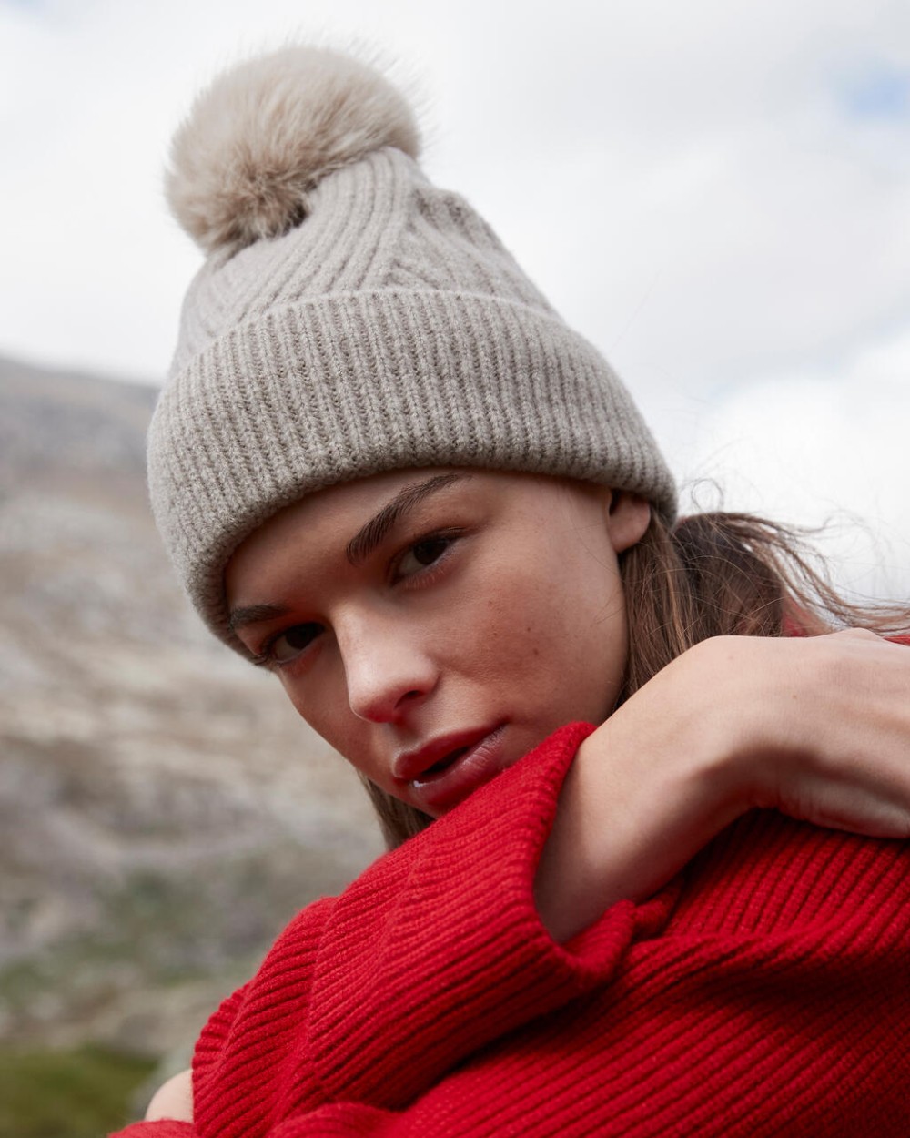 Bonnets personnalisable BEECHFIELD Snow Luxe Beanie