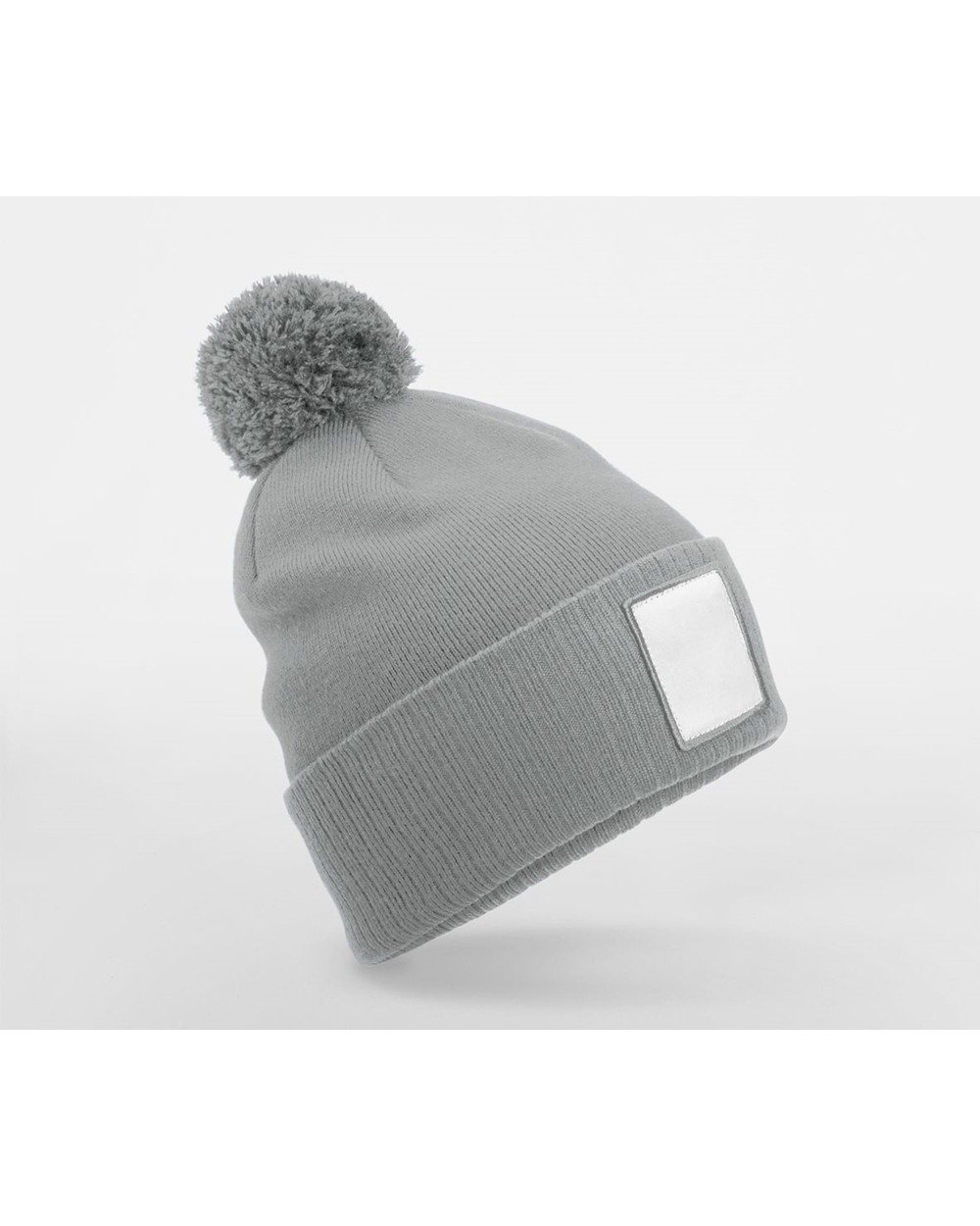 Petjes BEECHFIELD APPLIQUÉ PATCH POM BEANIE voor bedrukking &amp; borduring