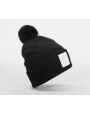 Casquettes personnalisable BEECHFIELD APPLIQUÉ PATCH POM BEANIE