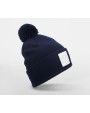 Petjes BEECHFIELD APPLIQUÉ PATCH POM BEANIE voor bedrukking &amp; borduring