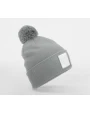 Casquettes personnalisable BEECHFIELD APPLIQUÉ PATCH POM BEANIE