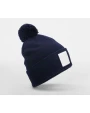 Casquettes personnalisable BEECHFIELD APPLIQUÉ PATCH POM BEANIE