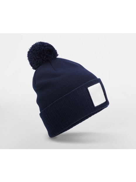 BEECHFIELD APPLIQUÉ PATCH POM BEANIE /api/colors/d82a90a6-7dbd-45a7-a8af-8e5feef2665c personnalisable