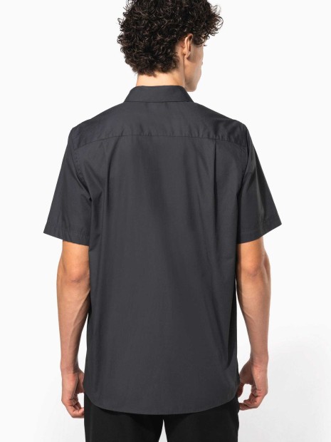 Chemises à personnaliser KARIBAN Chemise popeline manches courtes 