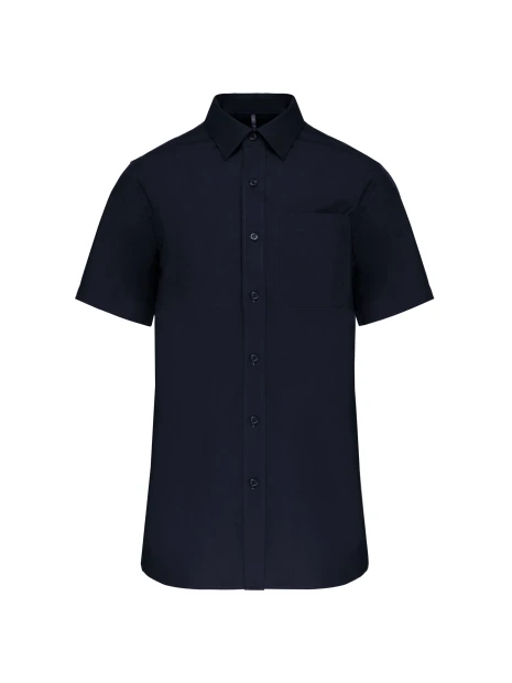 KARIBAN Chemise popeline manches courtes /api/colors/b68891a9-1d28-4f7a-8deb-775c45027afd personnalisable