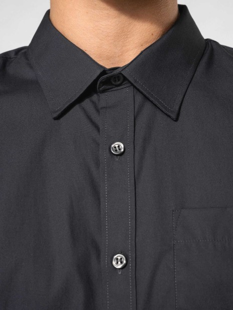 Chemises à personnaliser KARIBAN Chemise popeline manches courtes 