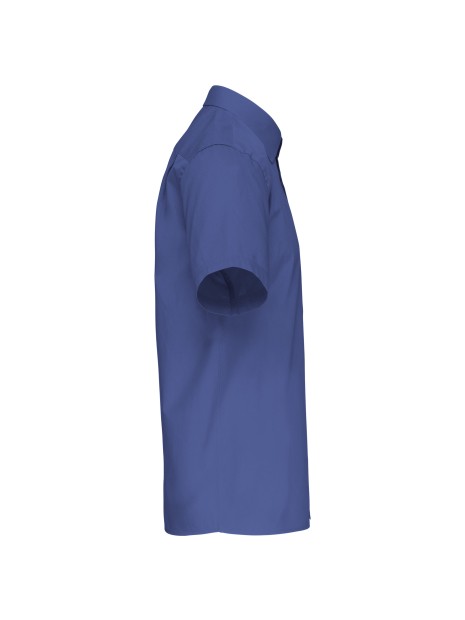 KARIBAN Chemise popeline manches courtes /api/colors/f3249b12-7706-4750-a566-5c92fd89a6dc personnalisable