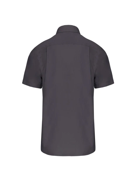 KARIBAN Chemise popeline manches courtes /api/colors/a74dfbdb-7821-4e15-a7e5-fe07498d41c7 personnalisable