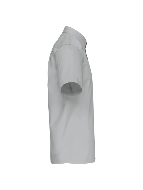 KARIBAN Chemise popeline manches courtes /api/colors/b8c3da1f-f409-43cb-b759-5e63471e125b personnalisable