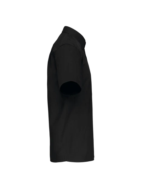 KARIBAN Chemise popeline manches courtes /api/colors/b9fdad4a-5e94-45cb-8c03-c08b349b28c3 personnalisable