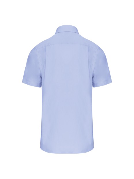 KARIBAN Chemise popeline manches courtes /api/colors/7cd11260-06e9-4679-96ce-f0c0cca5092d personnalisable