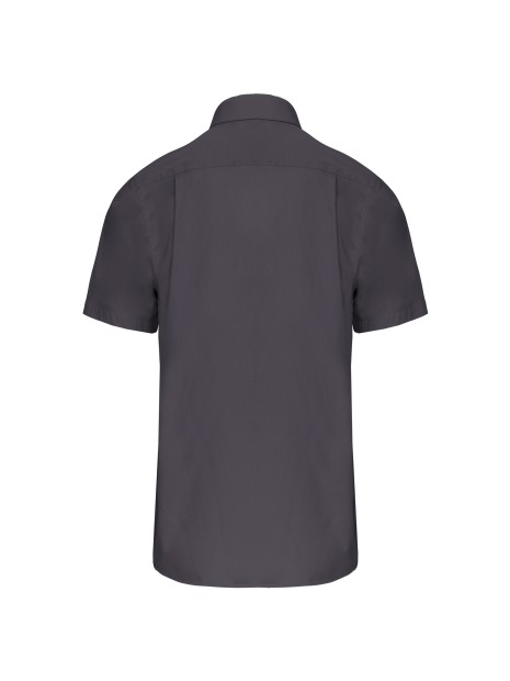 KARIBAN Chemise popeline manches courtes /api/colors/a74dfbdb-7821-4e15-a7e5-fe07498d41c7 personnalisable