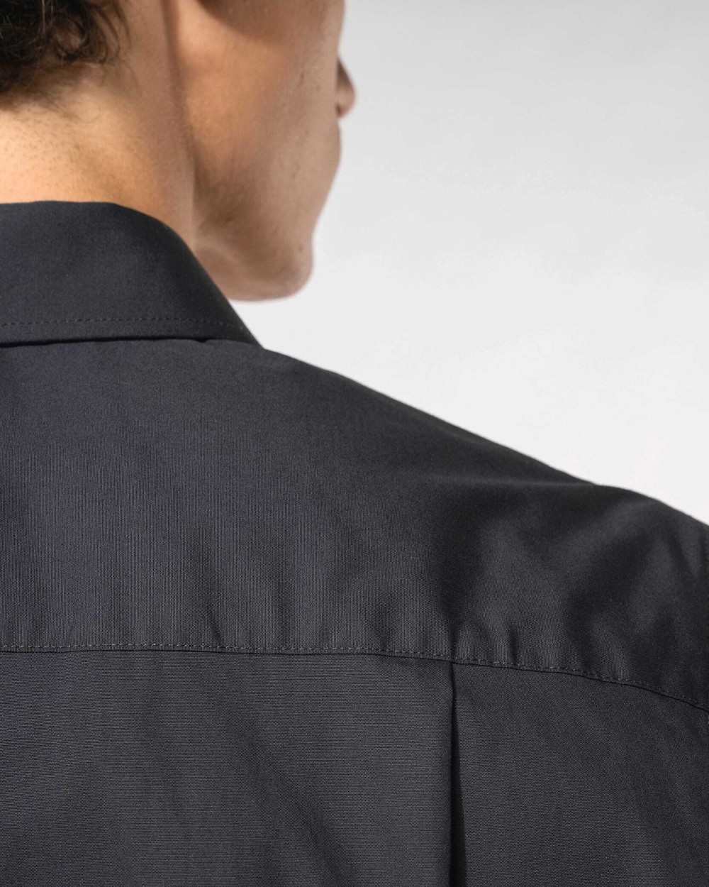 KARIBAN Herren Popelinehemd Kurzarm Hemden personalisierbar